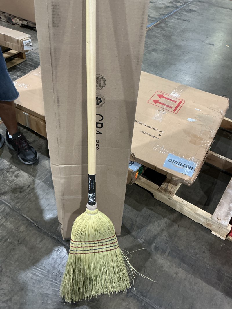 Condition photo showing Good Condition for laprima shops authentic amish hand made all broomcorn broom (57-inch/large)