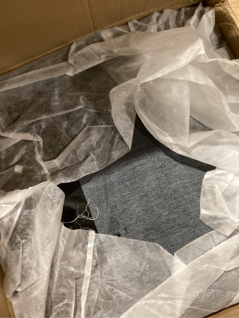 Condition photo showing New/Like New for HONBAY Modular Sectional Couch U-Shaped Modular Sofa, Sectional Couch with Storage Seats Convertible Sofa for Living Room, Bluish Grey