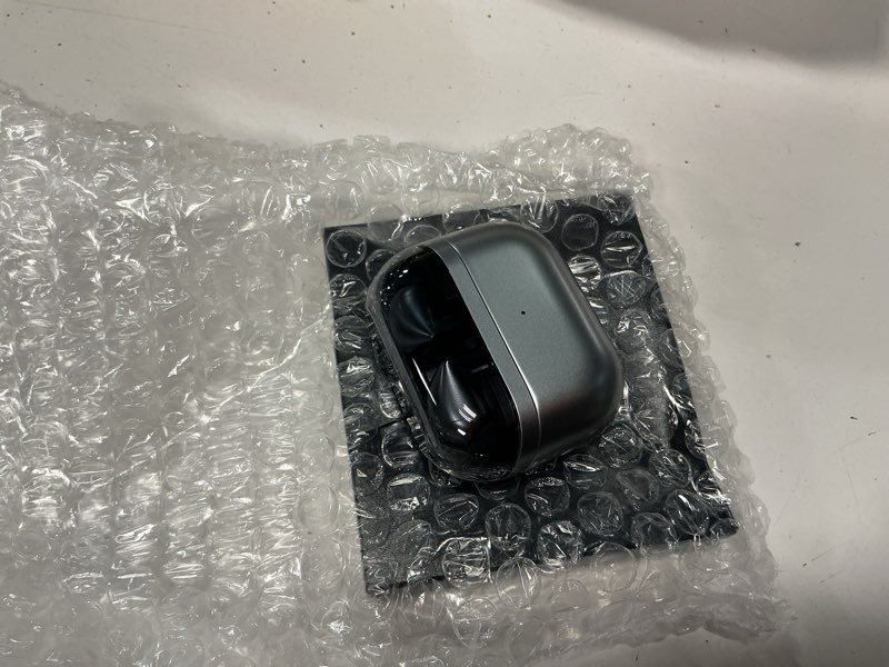 Condition photo showing Good Condition for samsung galaxy buds 3 pro ai true wireless bluetooth earbuds, noise cancelling, sound optimization, redesigned comfort fit, silver [us version, amazon exclusive, 2yr warranty] silver buds 3 pro buds 3 pro only
