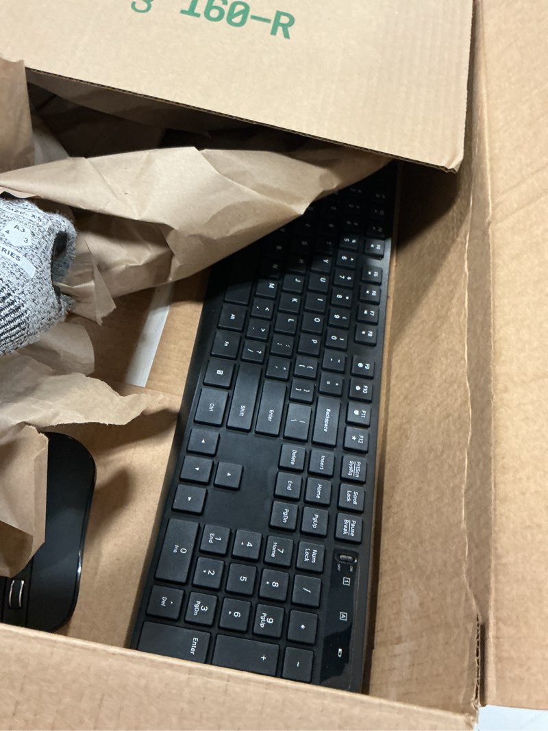 Condition photo showing Good Condition for Logitech MK270 Wireless Keyboard and Mouse Combo for Windows, 2.4 GHz, 8 Multimedia Keys, PC, Laptop, Wireless Keyboard Compact Mouse Combo - Black Black 1 Pack Combo