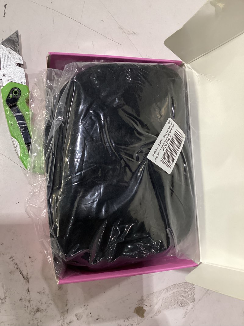 Condition photo showing New/Like New for aisi hair 14 inch natural black wigs for women - shoulder length wave wig with pre-cut lace hairline, middle part natural wavy bob synthetic heat resistant fiber for daily and party black 14 inch