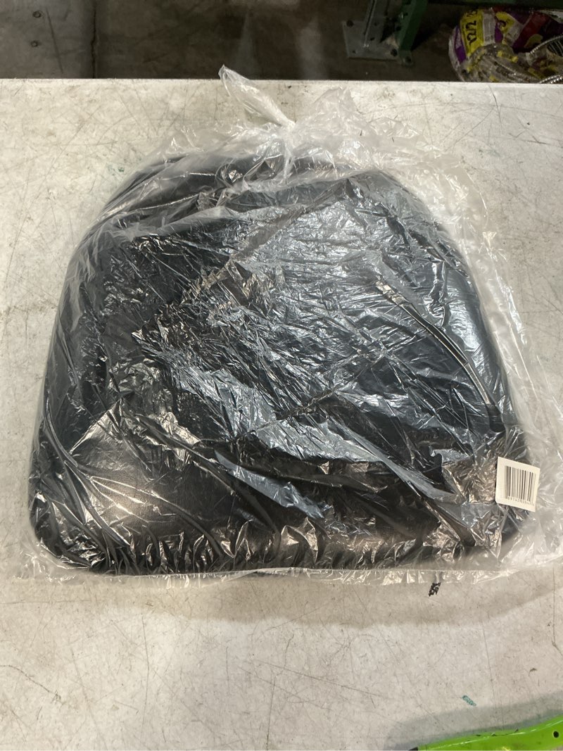 Condition photo showing New/Like New for flash furniture hard black vinyl chiavari chair cushion (pack 10)