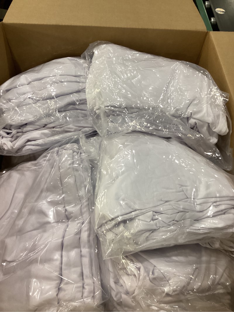 Condition photo showing New/Like New for VEVOR 100 Pcs White Chair Covers Polyester Spandex Chair Cover Stretch Slipcovers for Wedding Party Dining Banquet Flat-Front Chair Covers 100PCS White-a