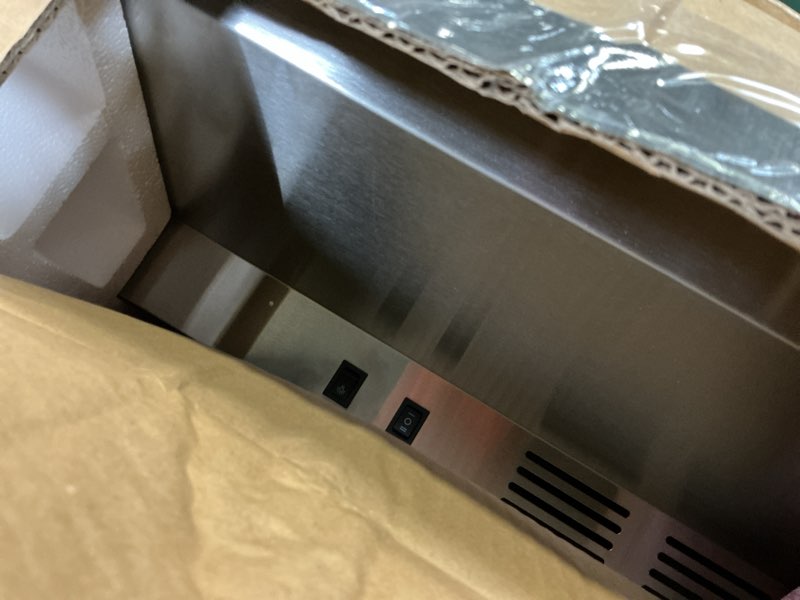 Condition photo showing Good Condition for comfee' cvu30w2ast range hood 30 inch ducted ductless vent hood durable stainless steel kitchen hood for under cabinet with 2 reusable filter, 200 cfm, 2 speed exhaust fan silver stainless steel 30 inch