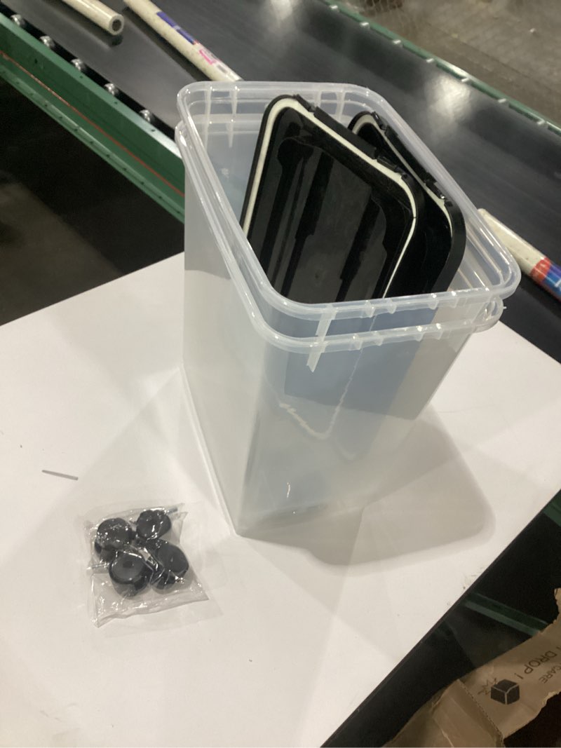 Clear Bins 