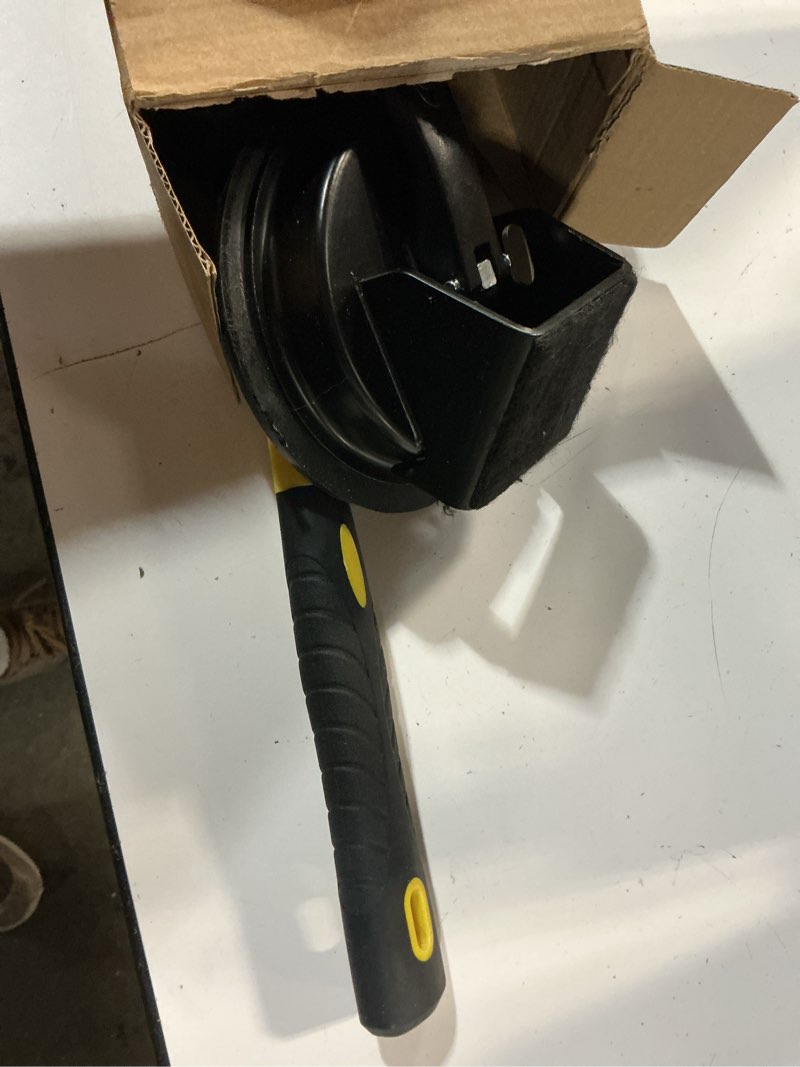Condition photo showing Good Condition for heavy duty gap fixer tool for laminate flooring - laminate floor gap repair tool with heavy-duty floor suction cup and rubber hammer,for laminate and vinyl flooring black