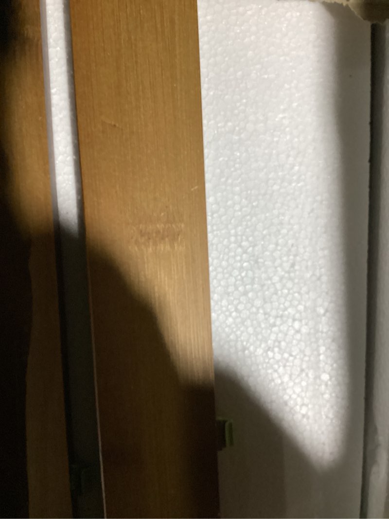 Condition photo showing Good Condition for gashell wire shelf covers, bamboo wire rack covers for pantry, closet (5pcs, 22" w x 12" d) 22"w x 12"d 5