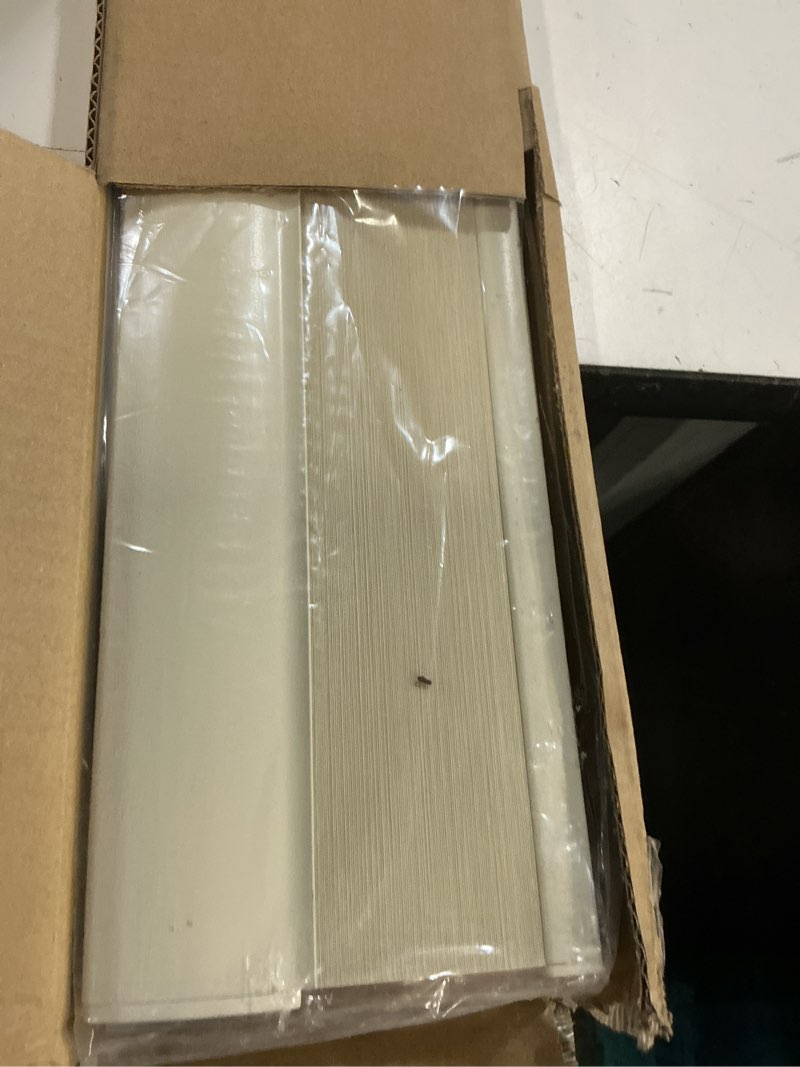Condition photo showing Good Condition for tonature no drill cellular shades for indoor windows, thermal insulating & noise reducing honeycomb blinds, free stop cordless light filtering shades, beige,46" w x 64" h 46"w x 64"h beige(light filtering)