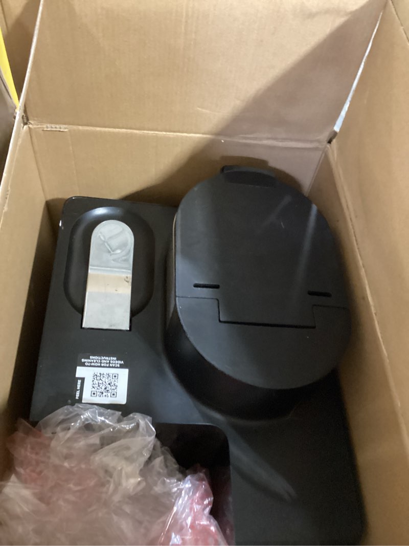 Condition photo showing As Is for ninja espresso & coffee maker & barista system, 3 espresso brew styles, single-serve coffee & nespresso capsule compatible, built-in frother, espresso, cappuccino & latte maker, black, cfn601