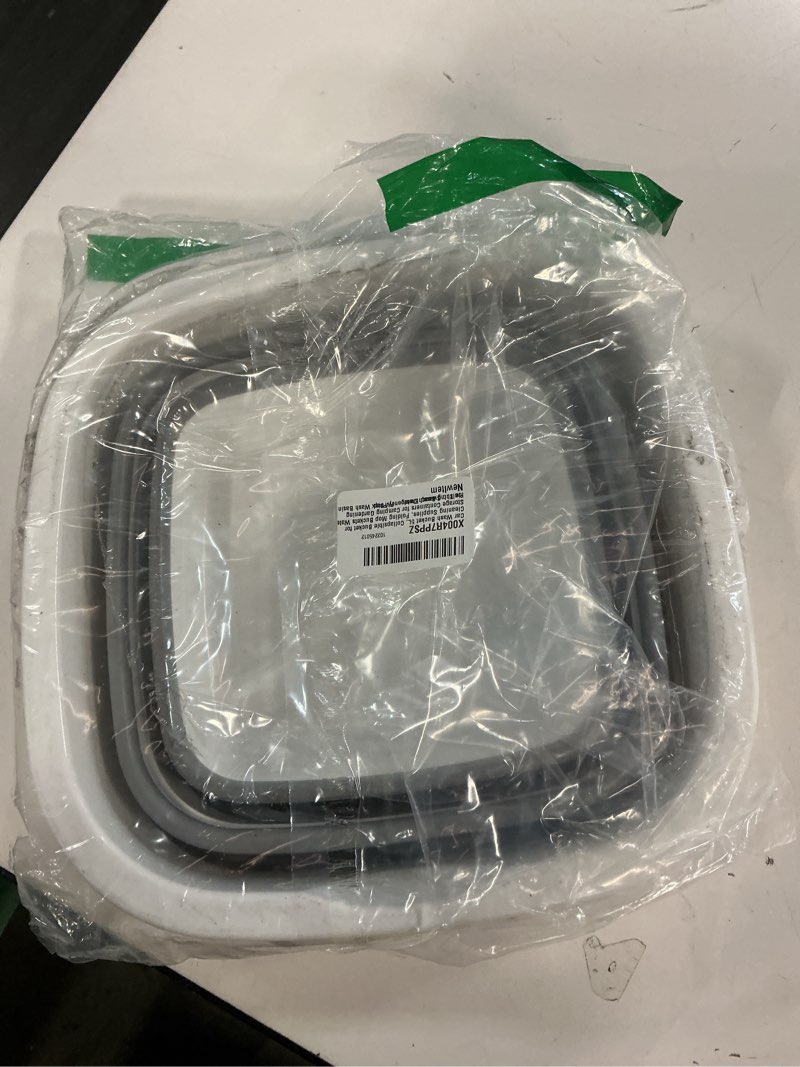 Condition photo showing Good Condition for car wash bucket 5l, collapsible bucket for cleaning supplies, folding mop buckets water storage containers for camping gardening finishing beach outdoor rv sink wash basin ice tub swamp emergency prep