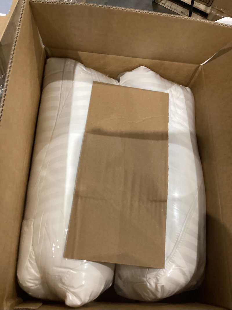 Condition photo showing Good Condition for Beckham Hotel Collection Bed Pillows Standard/Queen Size Set of 2 - Original Soft Down Alternative Pillow for Sleeping - Soft Support for Back, Stomach or Side Sleepers