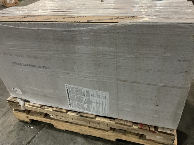 Condition photo showing New/Like New for usg ceilings 2 ft. x 4 ft. radar basic white square edge lay-in ceiling tile, (64 sq. ft/carton)