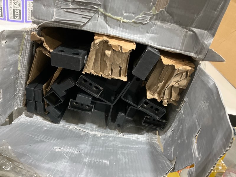 Condition photo showing As Is for Metal Platform Bed Frame 18 Inch Tall,No Box Spring Needed,Twin Size Bed with Heavy Duty Strong Support Slats,Easy to Assemble,Black Twin 18 Inch