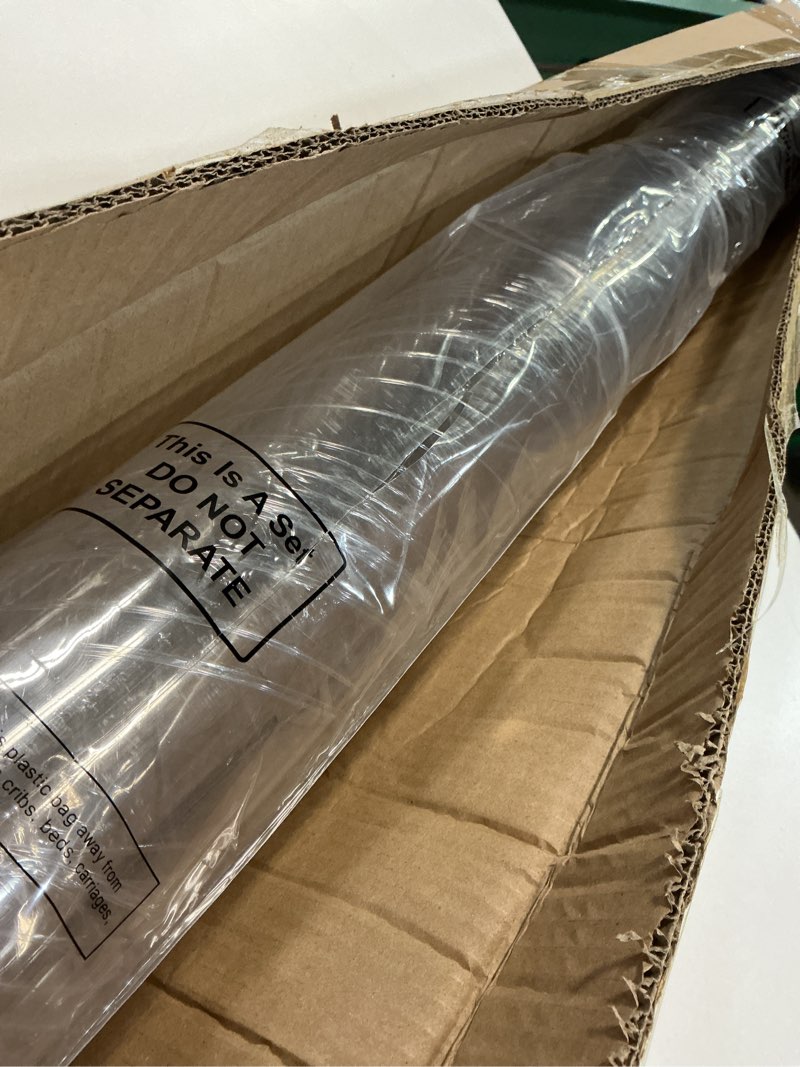 Condition photo showing Good Condition for Geetery Clear PC Pipe Long Polycarbonate Round Rigid Plastic Tubing Unbreakable Plastic Tube Clear Tube for Dust Collection Hose Fittings (4 x 36 Inch)