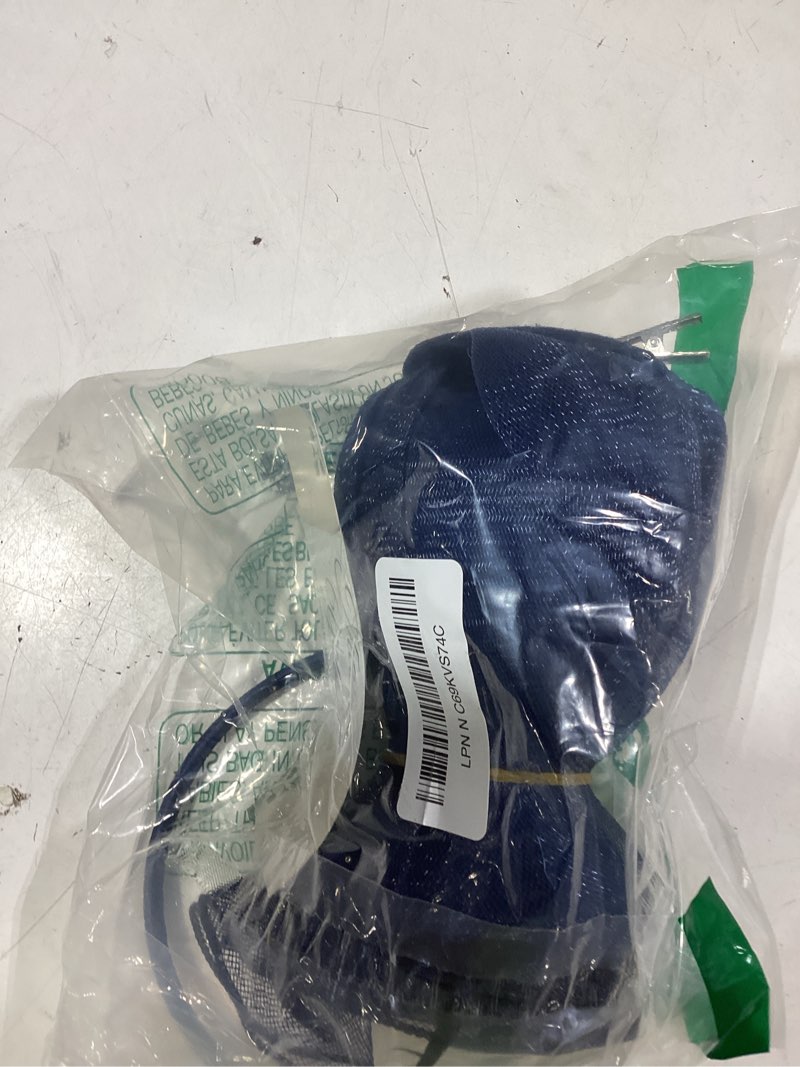 Condition photo showing As Is for fascinator hats for women mesh bow rhinestone feather wedding tea party derby hat clip headband 12 navy blue fascinator