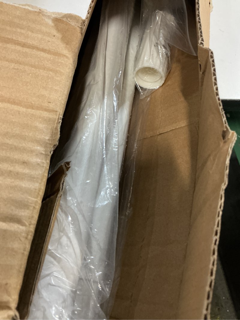 Condition photo showing Good Condition for ZOCONE Tension Curtain Rod 51-148 Inch (4.25-12Ft), Extra Long Outdoor Tension Rod for Patio, Shower Curtain Rod No Drilling, Heavy Duty Tension Rod for Bathroom Window, Easy to Install, White White 51-148 Inches