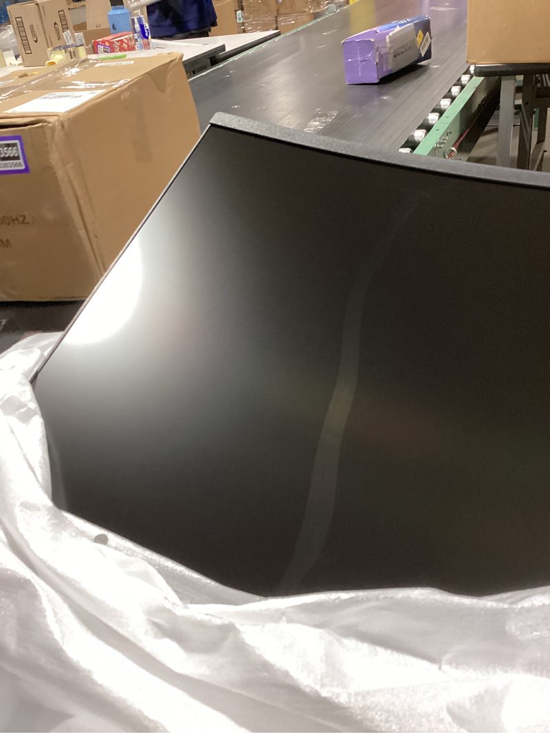 Condition photo showing As Is for LG 32MR50C-B Curved Monitor 32-Inch FHD 100Hz AMD FreeSync OnScreen Control Dynamic Action Sync Black Stabilizer Tilt Stand (HDMI) - Black