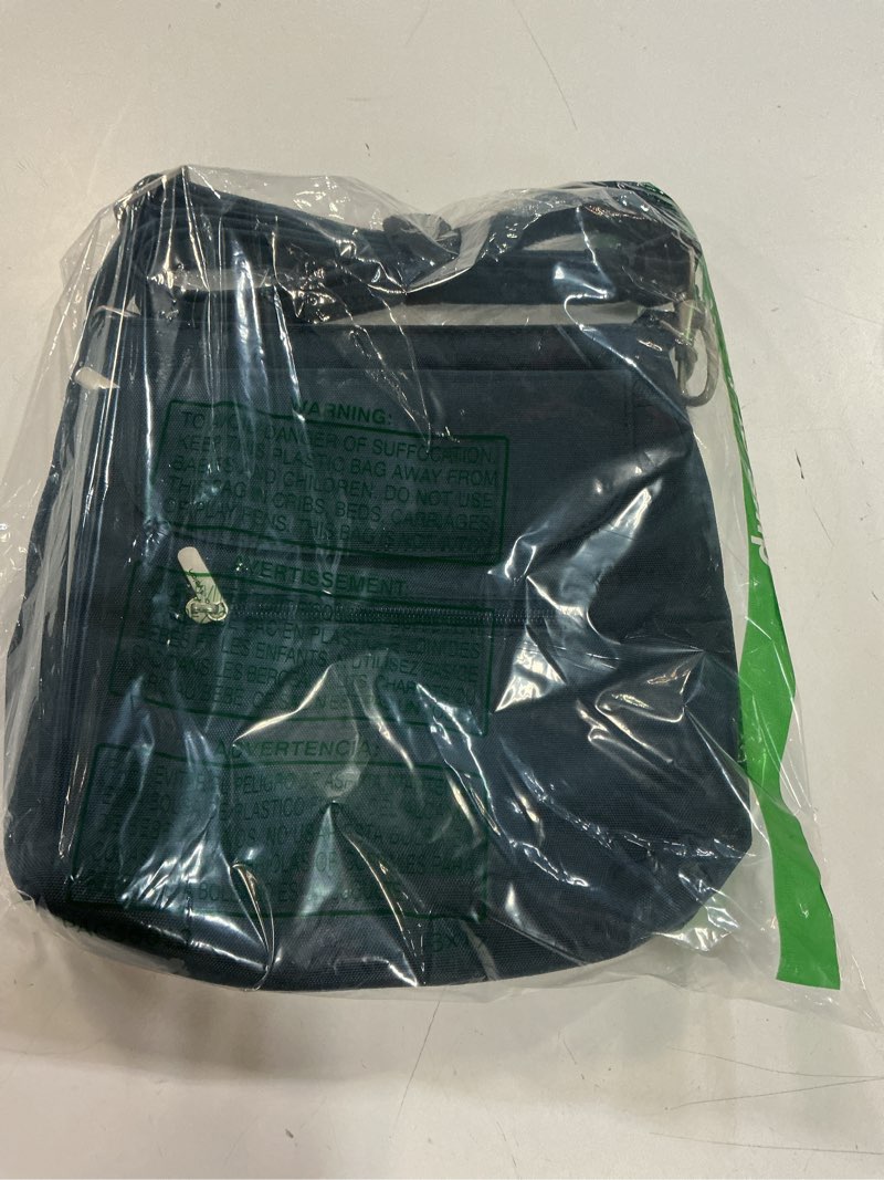 Condition photo showing New/Like New for travelon anti-theft classic mini shoulder bag one size midnight