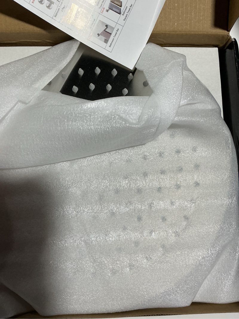 Condition photo showing Good Condition for nearmoon rain shower head, ultra-thin design-pressure boosting, awesome some experience, high flow stainless steel rainfall head (10 inch, brushed nickel) 10 inch brushed nickel