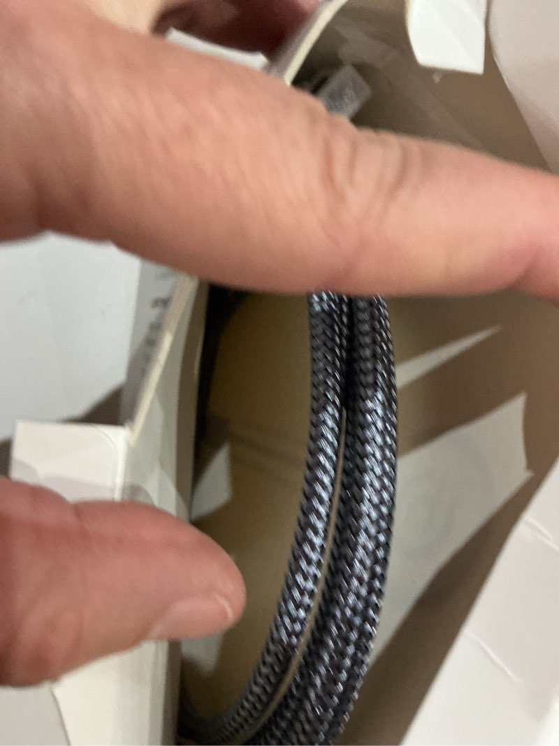 Condition photo showing Good Condition for highwings 4k micro hdmi to hdmi cable 10 ft, 4k@60hz, micro hdmi cord hdr compatible for dslr camera, raspberry pi, gopro hero to tv, laptop, computer, monitor, for video, audio, image, streaming 10 feet grey 1