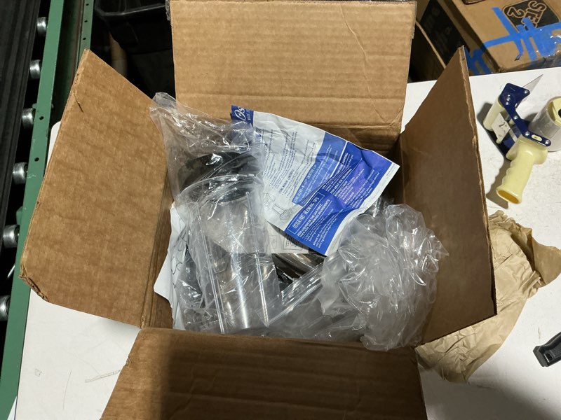 oster pro 1200 smoothie blender with glass jar & 24oz to-go cup, countertop kitchen blender with 7 speeds, 1200w power, brushed nickel