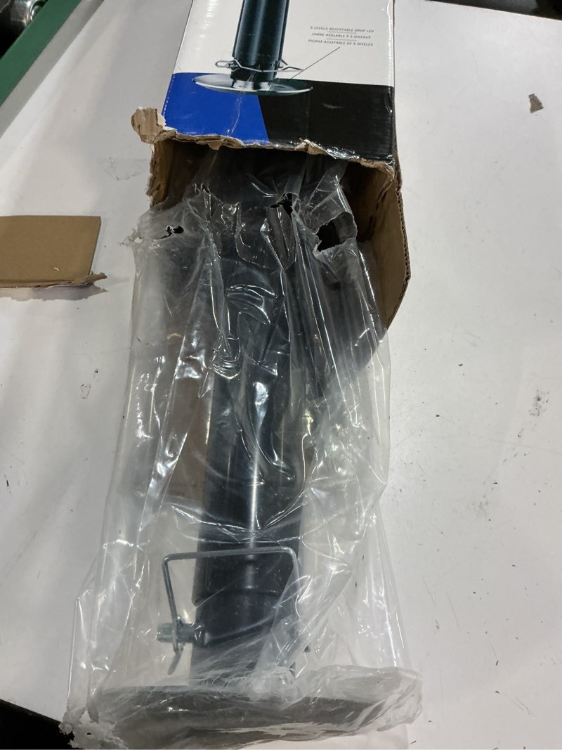 Condition photo showing Good Condition for 5000 lbs a-frame trailer jack, 23" vertical travel, for utility trailers, yacht trailers