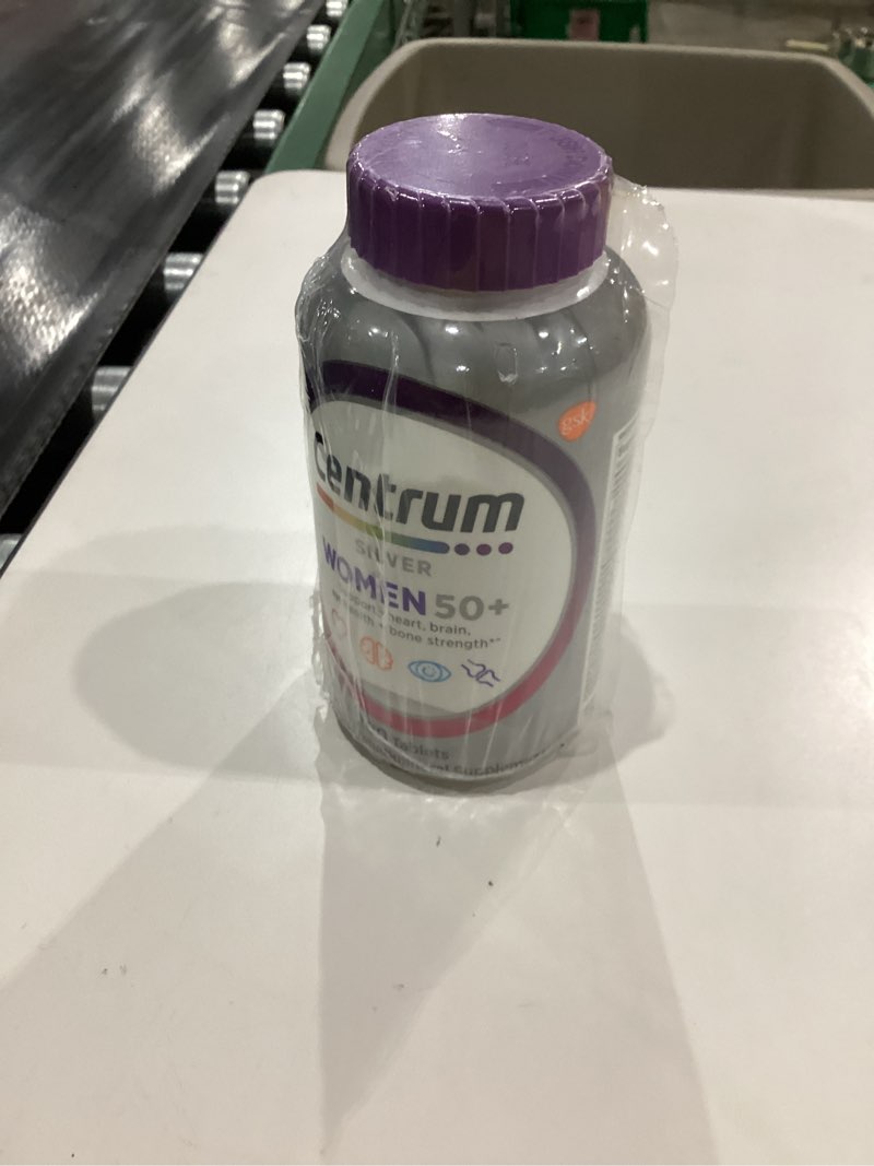 Condition photo showing New/Like New for Centrum Silver Women's Multivitamin for Women 50 Plus, Multivitamin/Multimineral Supplement with Vitamin D3, B Vitamins, Non-GMO Ingredients, Supports Memory and Cognition in Older Adults - 200 Ct