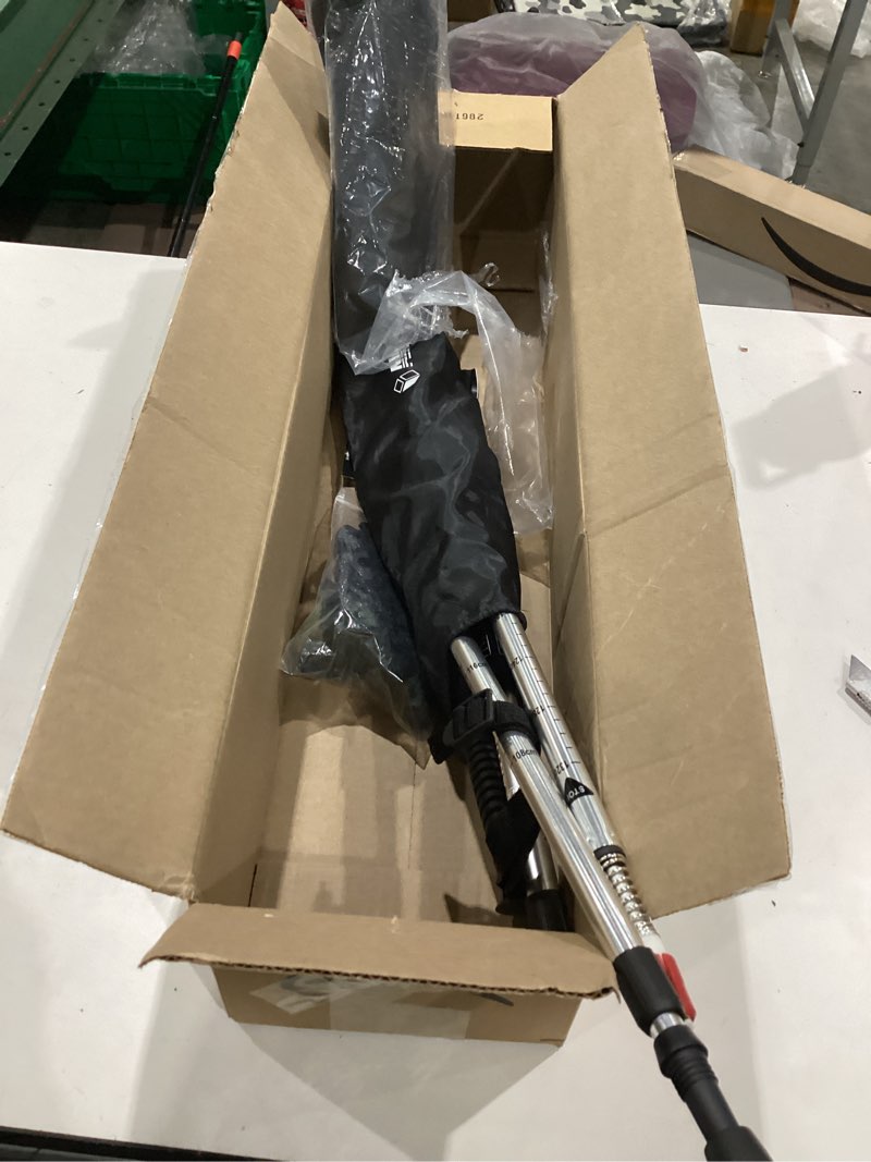 Condition photo showing Good Condition for aihoye hiking trekking poles, 2 pack collapsible, lightweight, anti shock, walking sticks, adjustable hiking pole for men and women silver