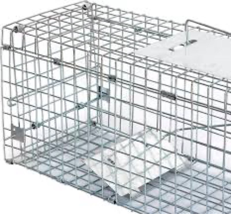 Humane Way Sentinel 24 Inch Live Animal Trap - No Assembly Required - Safe Small Traps for All Anima