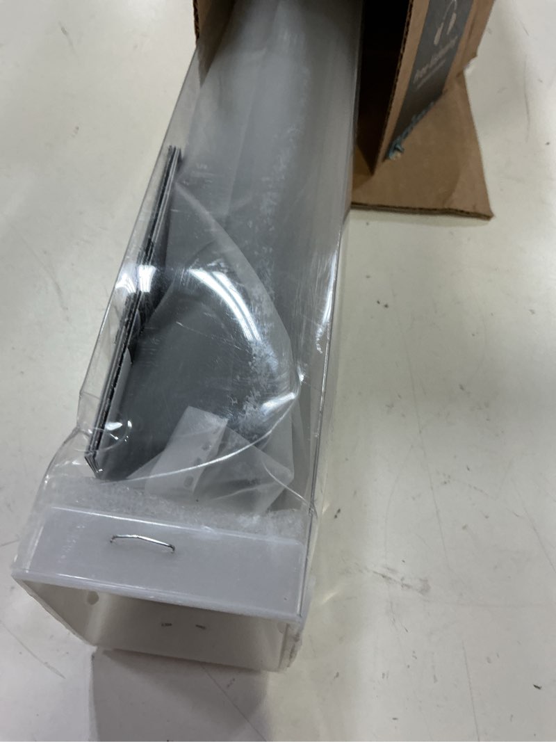 Condition photo showing New/Like New for aosky cordless roller shades blackout blinds for windows room darkening rolled up shades with spring system, uv protection window shades door blinds for home and office (38" w x 72" h, grey) 38"w x 72"h grey