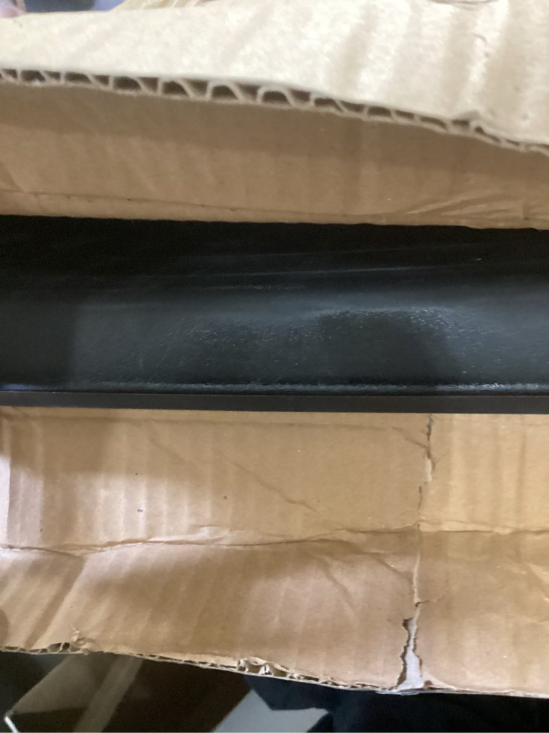 Condition photo showing Good Condition for ottomanson artificial grass puppy potty training pad with tray, 15" x 30" reusable pee pad for small pets and dogs a black tray/grass pet - 15" x 30"