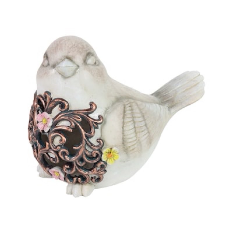 style selections 7.68-in h x 10.24-in w gray animal garden statue