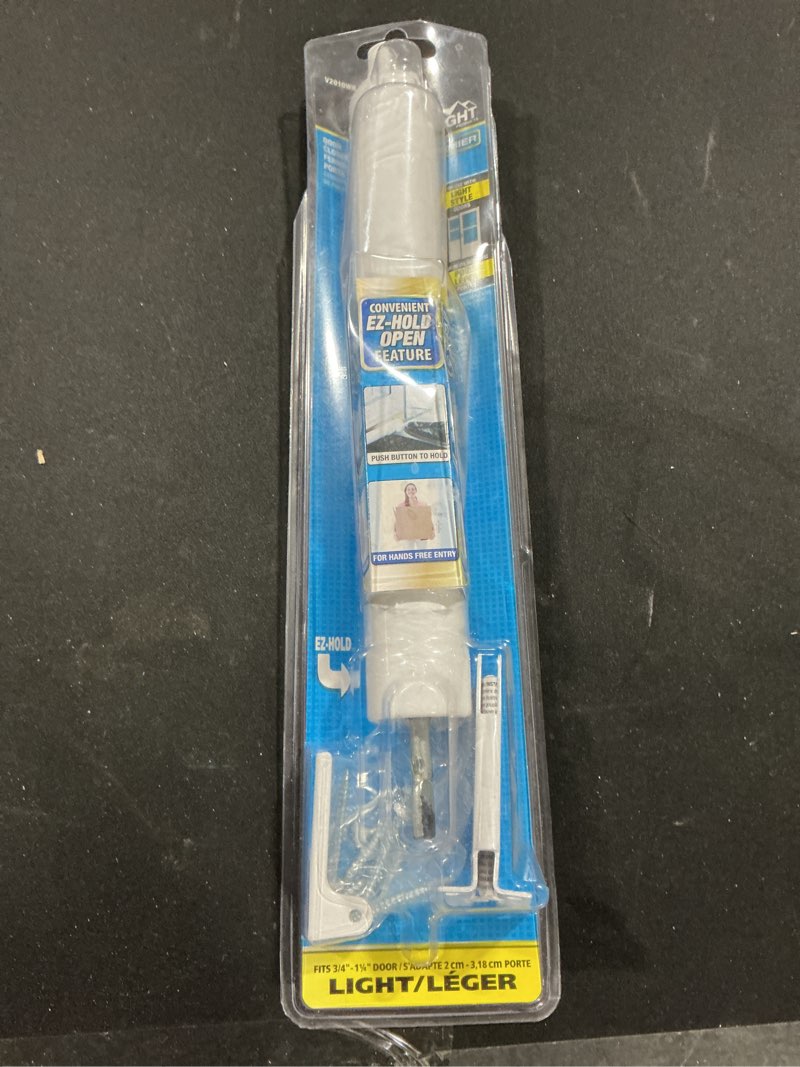 Condition photo showing As Is for Wright Products V2010WH Tap-N-Go Pneumatic Door Closer  White - Quantity 1