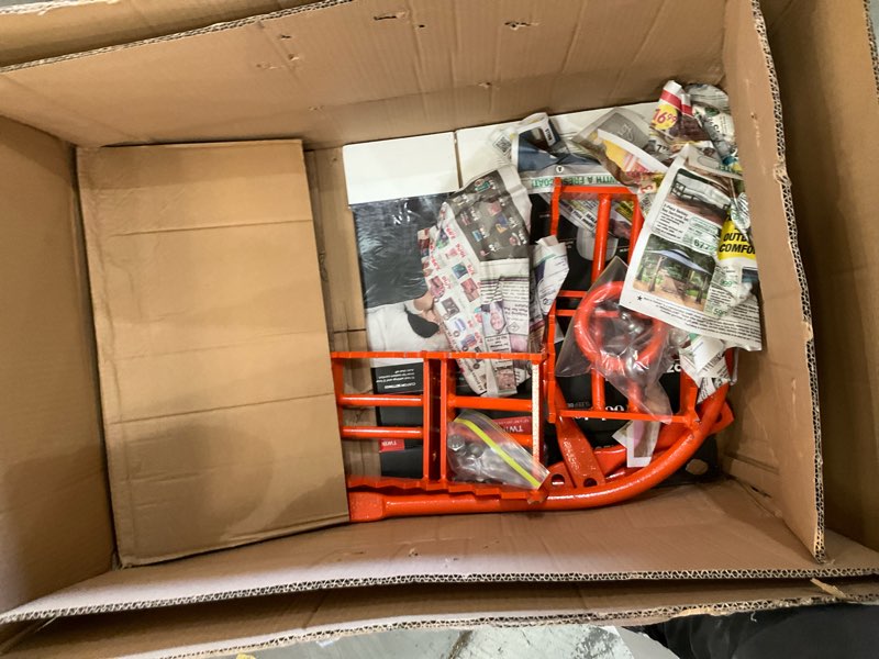 Condition photo showing As Is for vevor 24in stone lifting tongs, 2 serrated claw rock tongs, heavy duty steel log tongs, 1100lbs lift