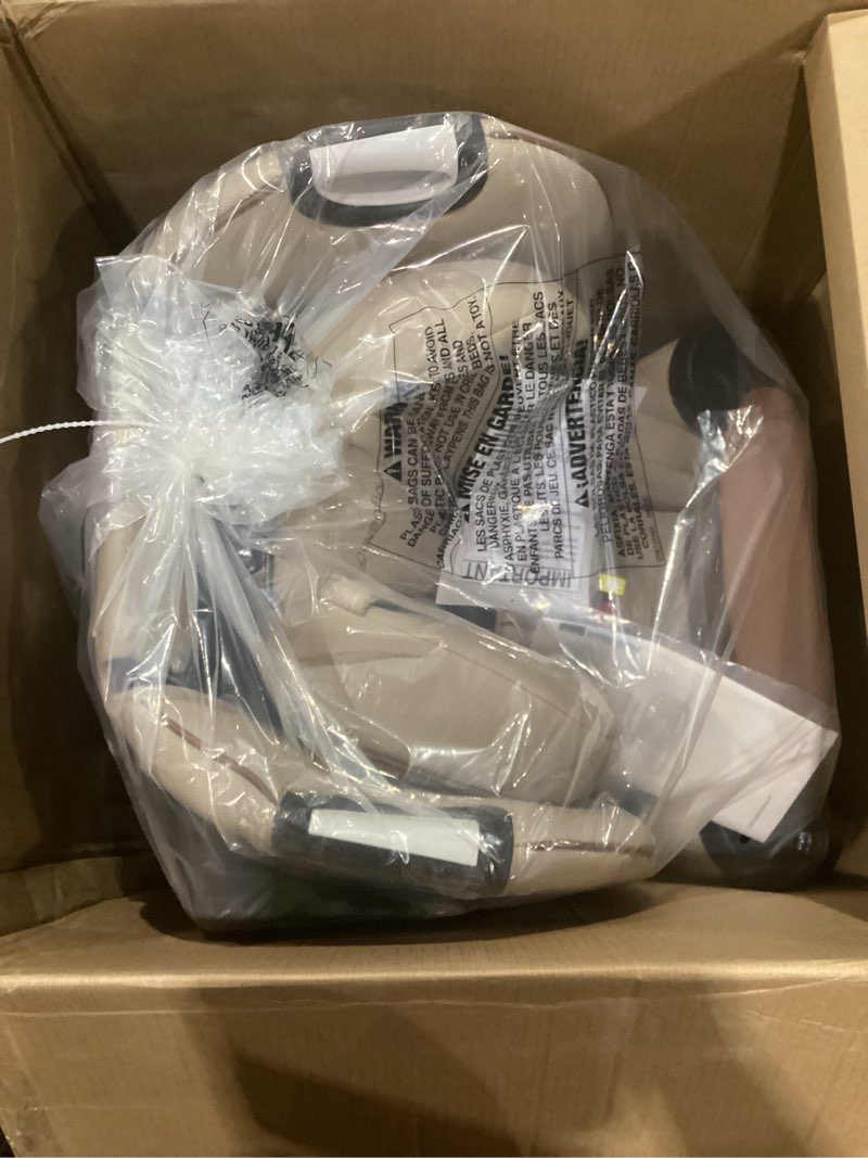 Condition photo showing New/Like New for evenflo revolve360 extend all-in-one rotating car seat with green & gentle fabric (travertine)