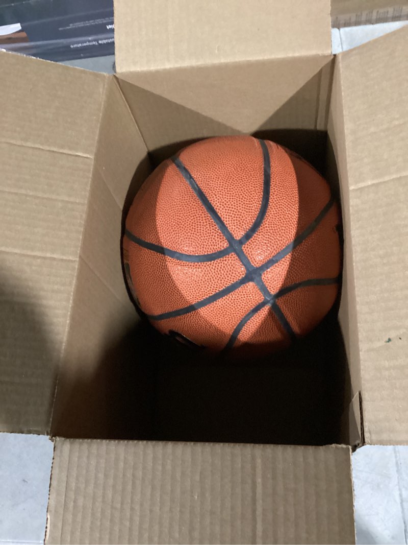 wilson nba forge indoor/outdoor basketball - brown, size 7-29.5"