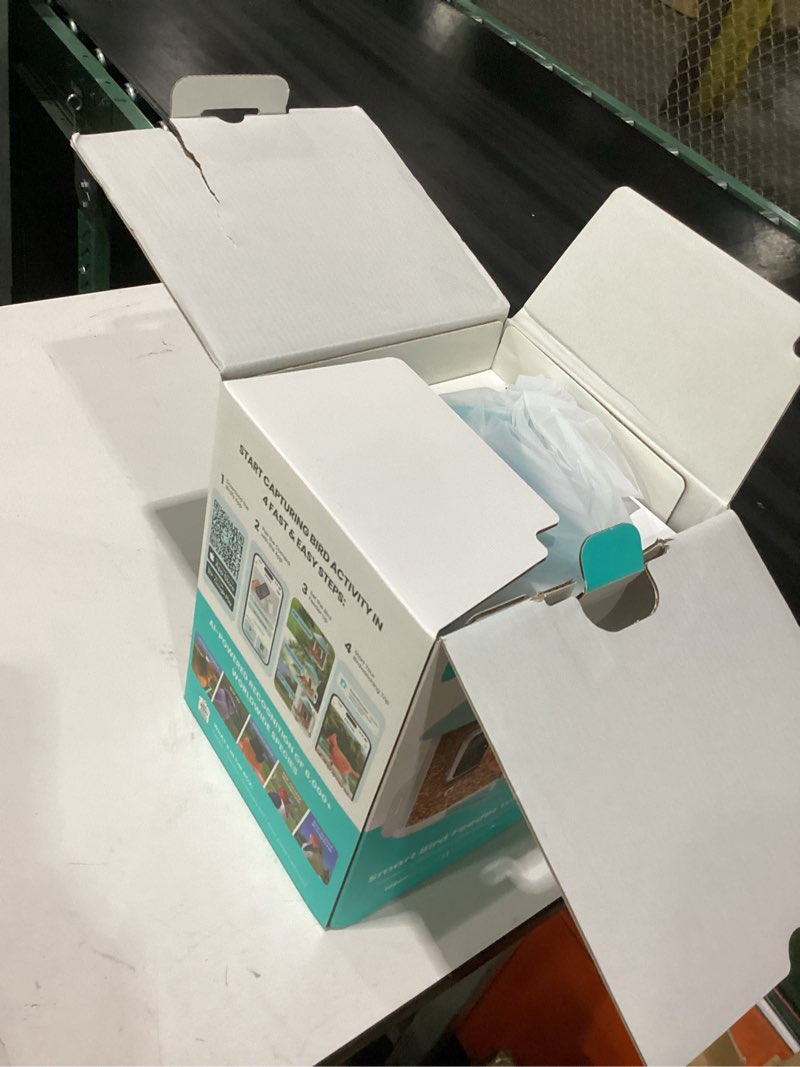 Condition photo showing Good Condition for netvue by birdfy smart bird feeder with ai camera, auto capture videos & motion detection, live steam, wireless wildbird watching, outdoor backyard birder(ai by subscription)