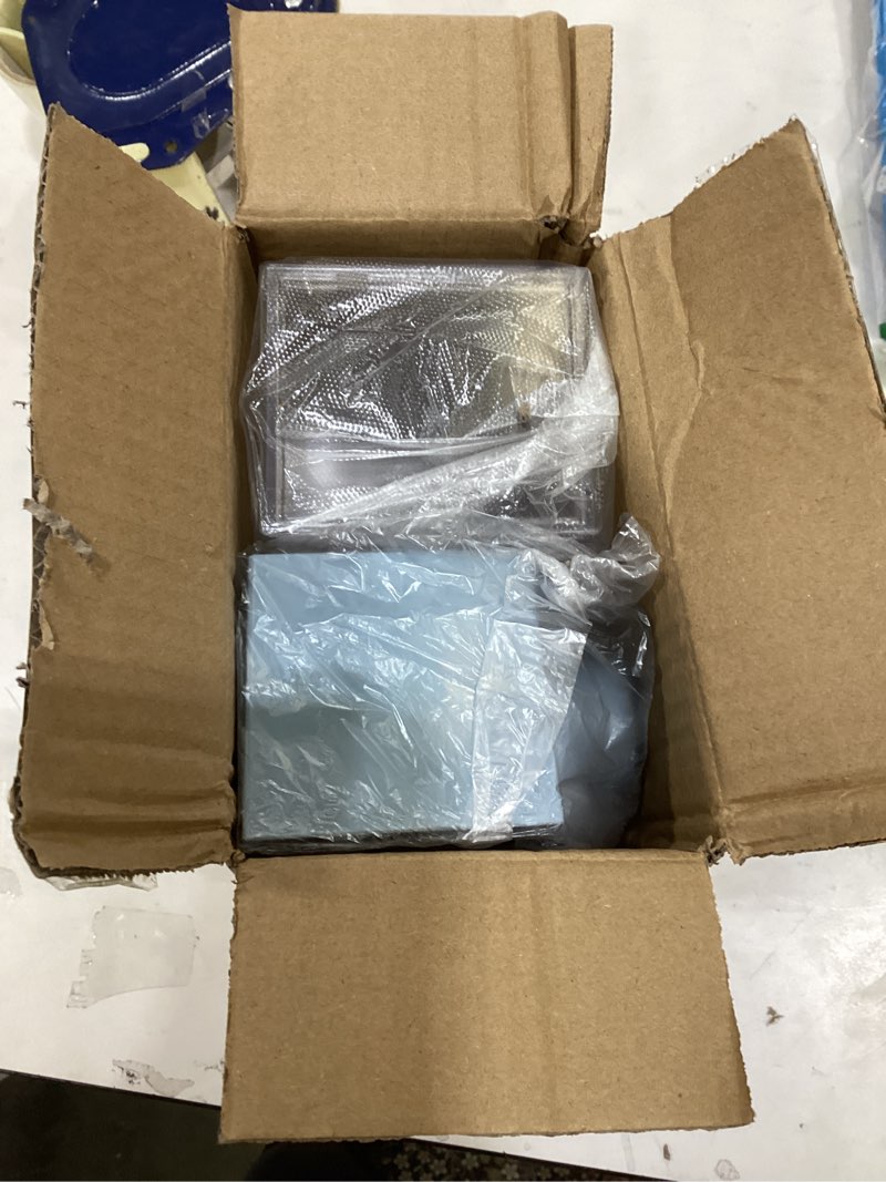 Condition photo showing New/Like New for No Mess Bird Feeder Water Dispenser Set, Parakeet Cage Accessories, Bird Feeder and Waterers in Cage for Cockatiels, Finches, Lovebirds, Budgies, Canaries blue