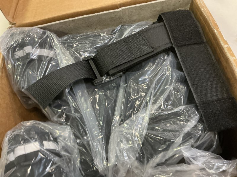 Condition photo showing New/Like New for Adjustable Weighted Vest Men 2-35 LBS, Rucking Vests for Walking with Reflective Stripe, 1.2" Ultra Thick Shoulder Padding Strength Training Workout Vest for Running GYM Home, Detachable Iron Weights Black 2-35 LBS