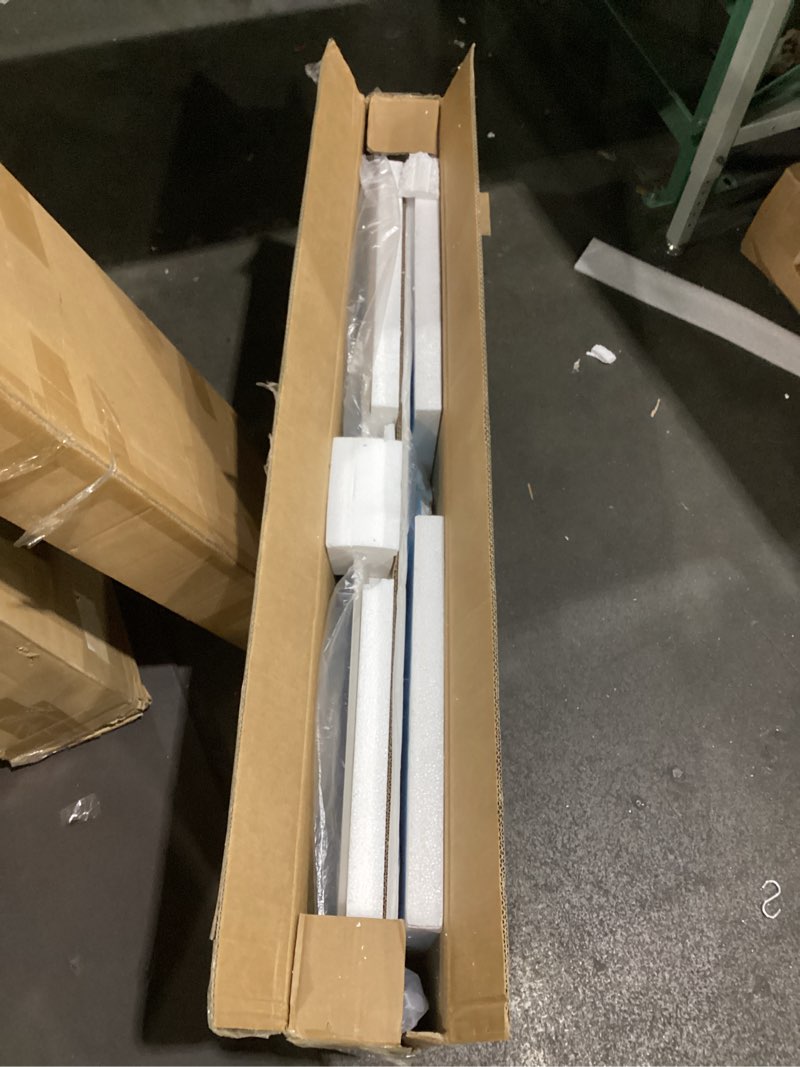 Condition photo showing New/Like New for 1x4 ft led flush mount ceiling light 40w 4000lm 5000k daylight surface mount low profile rectangle panel sealed dust-proof ip44 for garage basement office workshop 2 pack
