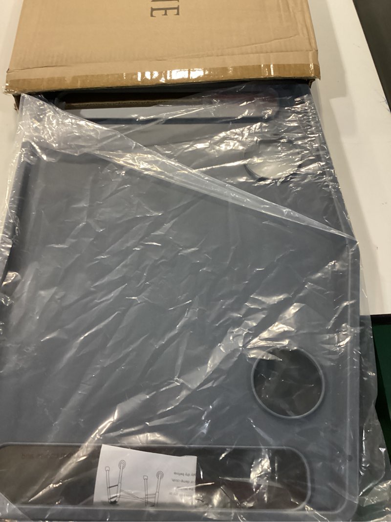 Condition photo showing Good Condition for Walker Tray Table with 2 Cup Holders - Universal Trays for Standard Folding Walkers - Home Mobility Accessories by Bluestone (Gray)