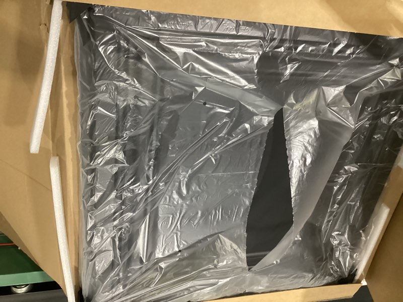 Condition photo showing Good Condition for art3d pvc ceiling tiles, 2'x2' plastic sheet in black (24-pack) 24"x24" square black 24