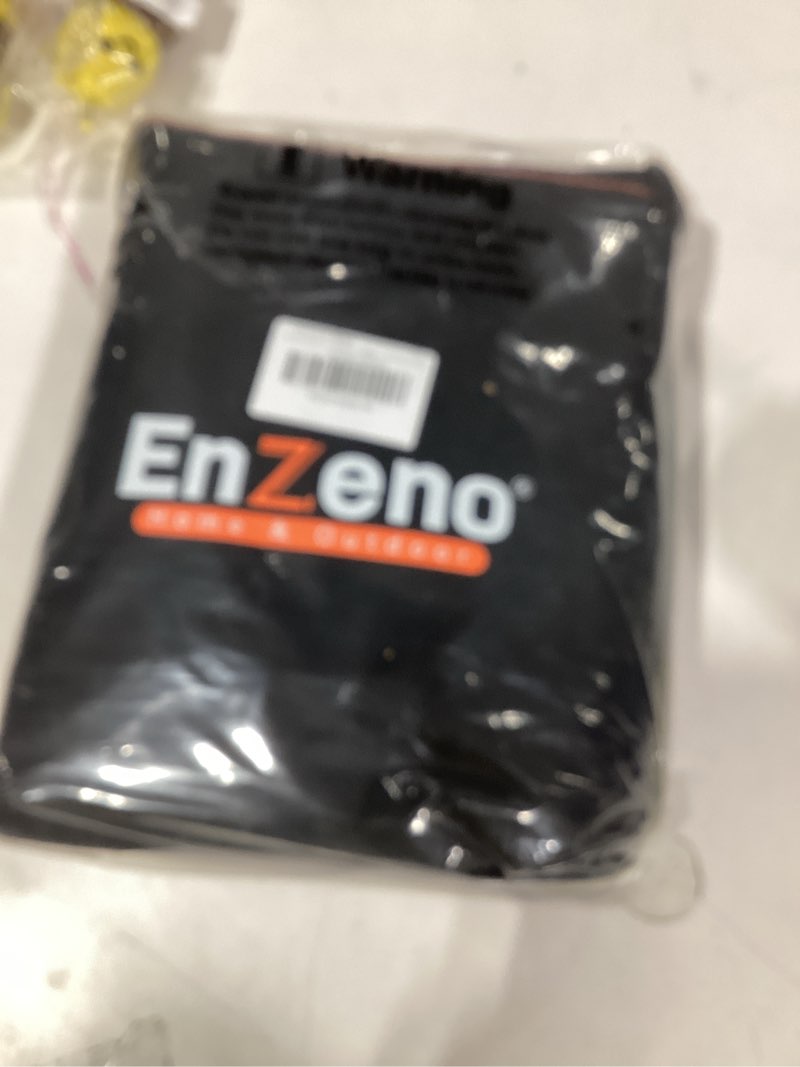 Condition photo showing New/Like New for Enzeno Garden L-Shape Furniture Cover Waterproof, 420D Heavy Duty Oxford Fabric Outdoor Rattan Corner Sofa Cover with Waterproof Tape (Black, 87x113x34inch) L-Shape 87x113x34inch