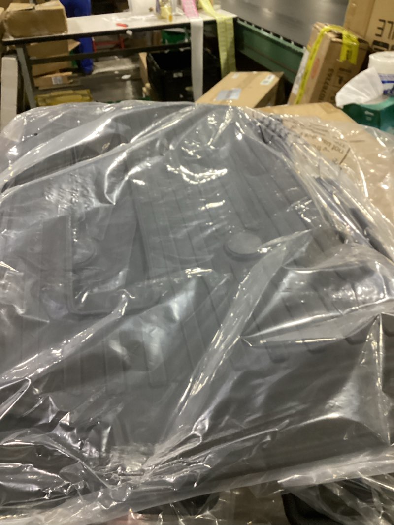 Condition photo showing As Is for floor mats for toyota sienna 2021-2026, all weather floor mats lower trunk cargo liner accessories, full coverage set (fit 7 sests) for toyota sienna 7 seats | 2021-2026