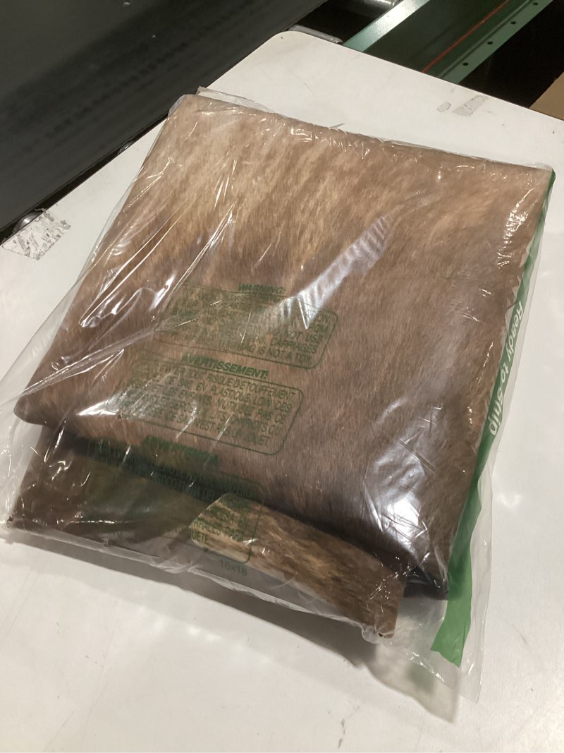 Condition photo showing Good Condition for AROGAN Western Decor Faux Fur Cowhide Rug, 6.2 x 5.2 Feet Premium Animal Skin Cow Hide Rug, Durable Cow Print Rugs for Wall Decor, Western Floor Carpet for Bedroom Living Room, Brownish 6'3" x 5'2" (6.2"×5.2 ft) Brown