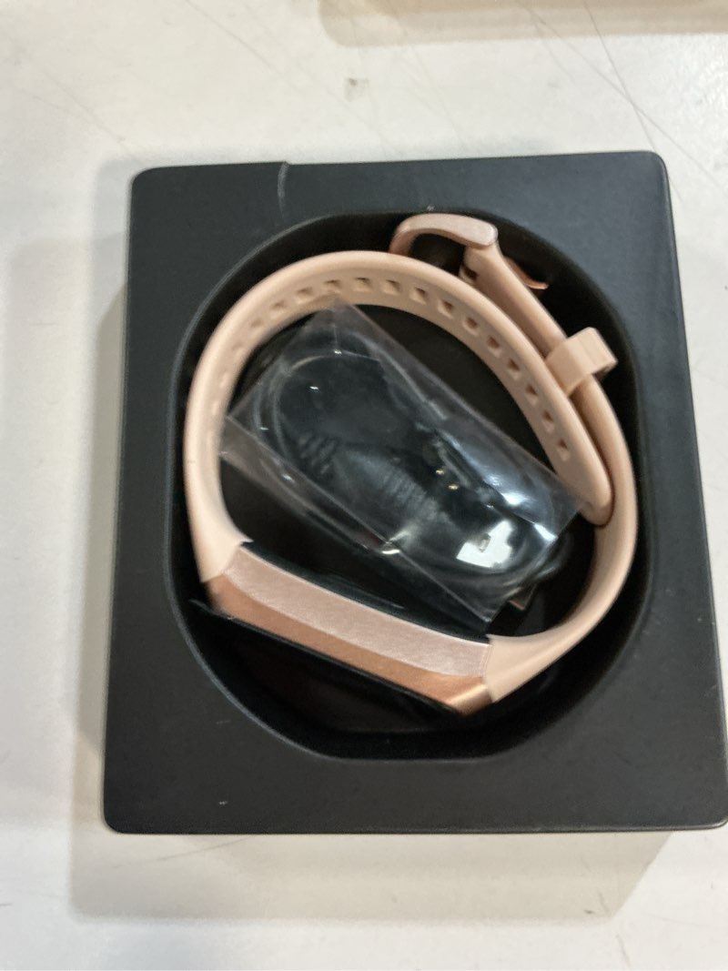 Condition photo showing New/Like New for fitness tracker with step counter/calories/stopwatch, activity tracker, health tracker with heart rate monitor, sleep tracker,1.10''amoled touch color screen, pedometer watch for women men pink