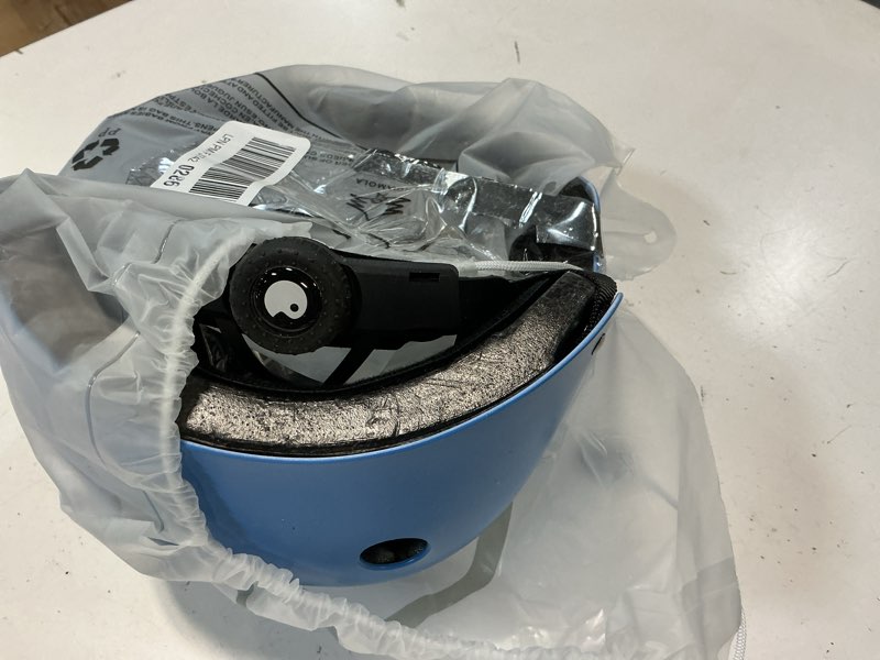 Condition photo showing Good Condition for Kids Bike Helmet, Adjustable and Multi-Sport, from Toddler to Youth, 3 Sizes Blue Large: 22.4" - 24.0"