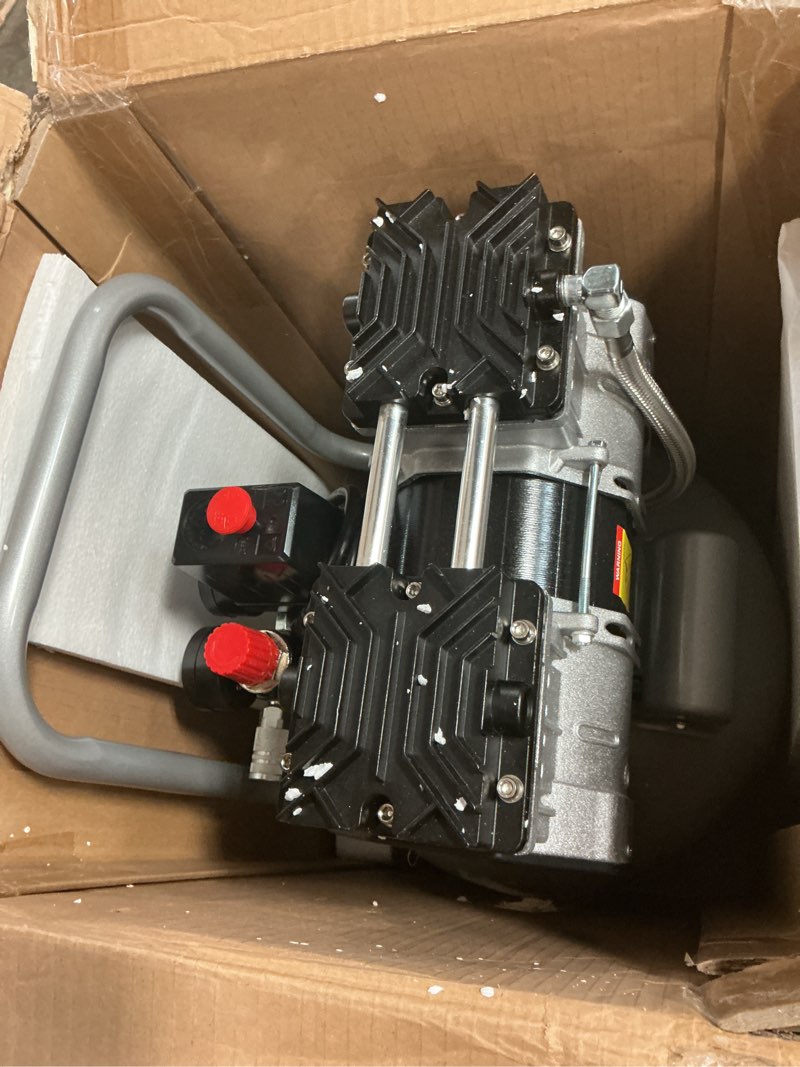 Condition photo showing Good Condition for VEVOR 13-Gallon Air Compressor, 2HP, 4.6 SCFM@90PSI, Oil-Free Tank, 66dB Quiet Operation, Ideal for Tire Inflation, Woodworking, Auto Repairs, and Spray Painting (Maximum Pressure 125 PSI)