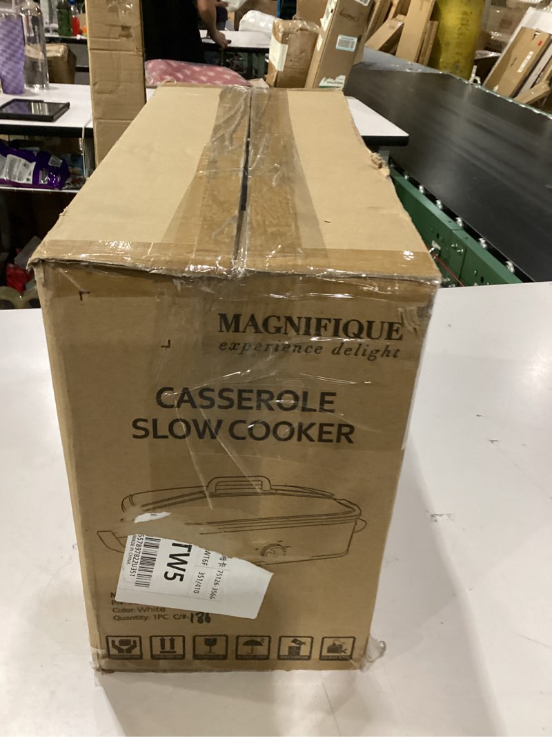 Condition photo showing Good Condition for magnifique experience delight casserole slow cooker 4qt
