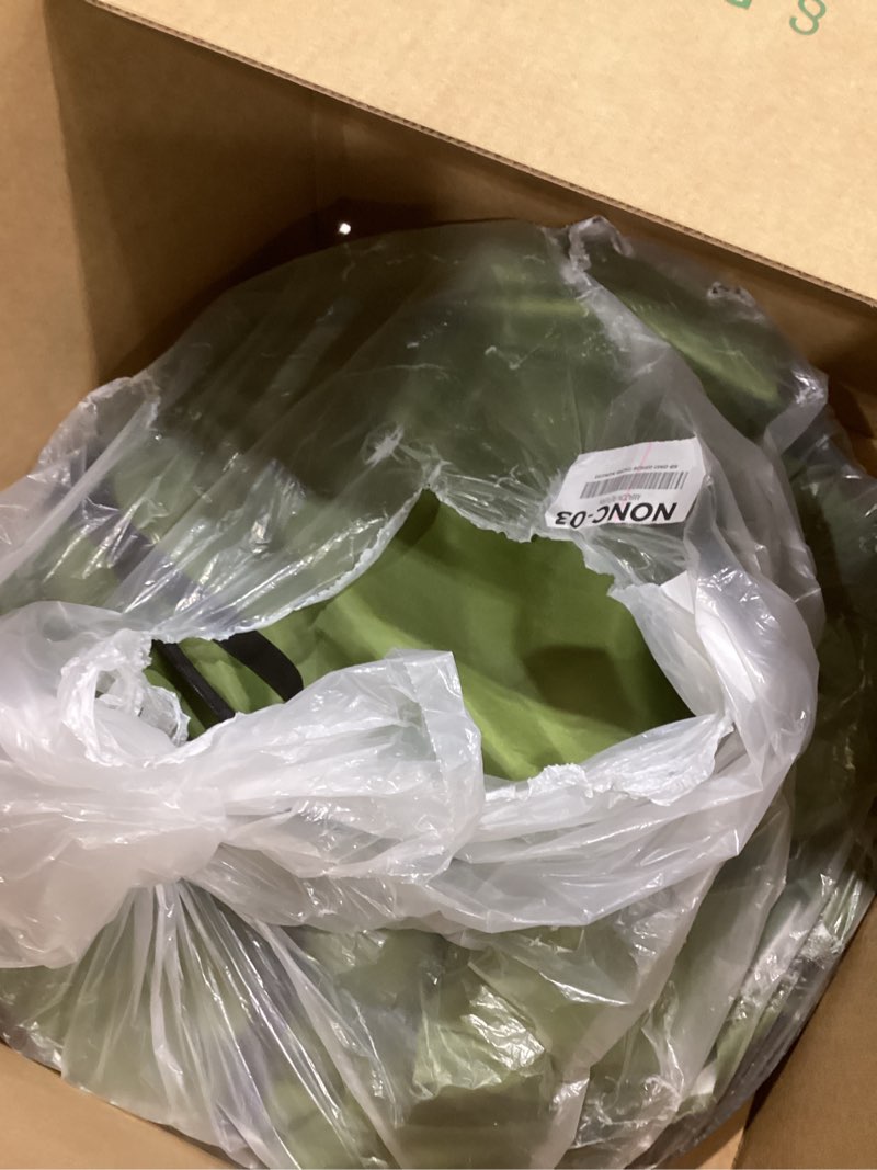 Condition photo showing Good Condition for nss 75l hauler duffel bag, heavy-duty gear bag, 1050d tuff cloth, diamond ripstop, reinforced stitching - green forestry green 14" x 30" (75 liter)